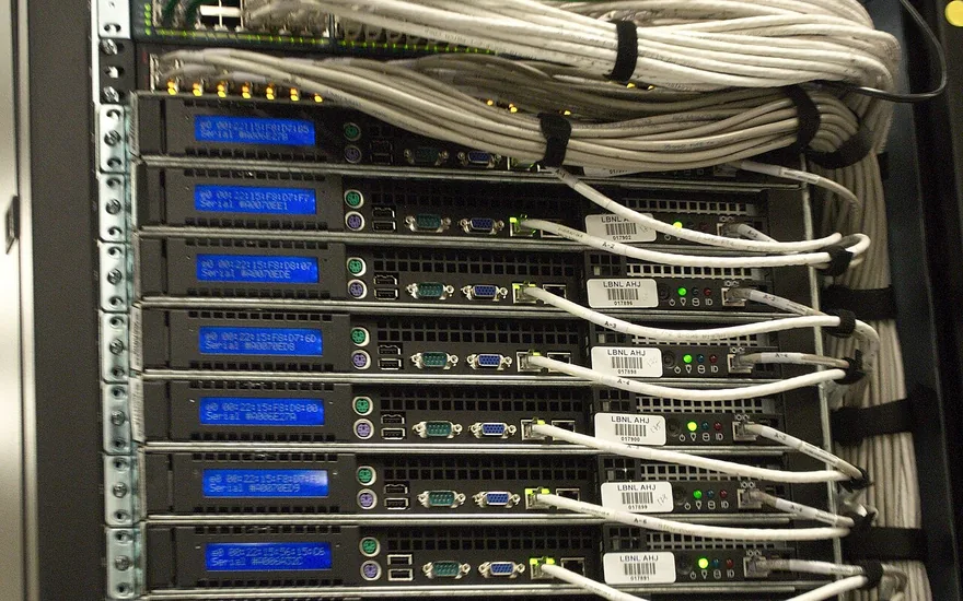A dedicated bare metal server in a MoradoSolution rack with direct NVMe storage access